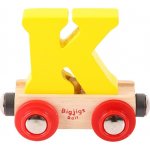 Bigjigs vagónek Písmeno K – Zboží Dáma