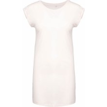 Tričkové šaty 00-Bílá