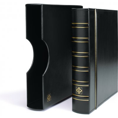 LEUCHTTURM Albové desky GRANDE CLASSIC s kazetou Černá – Hledejceny.cz