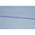 Len s bavlnou proužek, lehký, světle modrý – Zboží Mobilmania