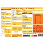 Tabulka fyzikální veličiny a jednotky, fyzikální výpočty a vzorce oranžové – Zboží Dáma