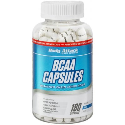 Body Attack BCAA 180 kapslí – Hledejceny.cz