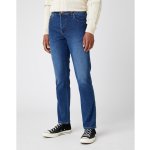 Wrangler Texas slim blue Silk Jeans modrá – Zboží Mobilmania