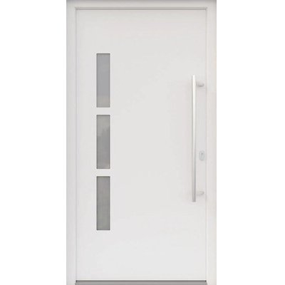 ARON vchodové dveře 3131-1 bílé 100 x 210 cm P – Hledejceny.cz