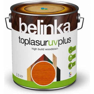 Belinka Toplasur UV Plus 2,5 l mahagon – Zboží Mobilmania