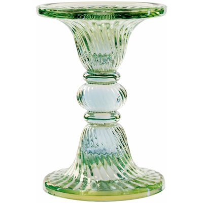 LIVARNO home Skleněný svícen zelená – Zboží Dáma