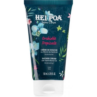 Hei Poa Tahiti Monoi Oil Tropical Orchid hydratační sprchový krém 150 ml