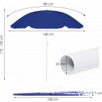 Springos BU0022 PLAŽOVÝ SLUNEČNÍK 180 CM – Hledejceny.cz