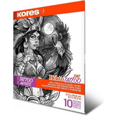 Kores Tetovací papír 10 listů – Zboží Dáma Kores Tetovací papír 10 listů – Zboží Dáma
