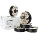 Spectrum PLA Carbon Set 1.75mm Black 5x 0.25kg 80757 – Zboží Živě