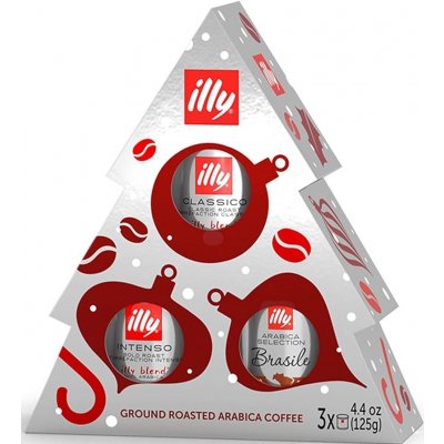 Illy Vánoční stromeček 3x mletá 125 g – Sleviste.cz