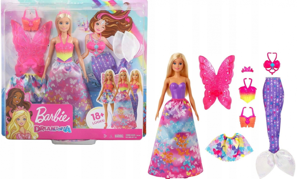 Barbie Dreamtopia se 3 módními doplňky od 679 Kč - Heureka.cz