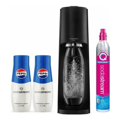 SodaStream Terra Black + 2x sirup Pepsi – Hledejceny.cz