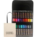 Uni Posca 5M 24ks v pouzdře – Zboží Dáma