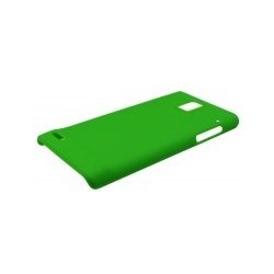 Pouzdro a kryt na mobilní telefon Huawei Pouzdro Huawei Color Shell Huawei Ascend P1 zelené