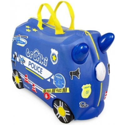 Trunki Percy Policejní Auto Tmavě Modrá 18 l – Hledejceny.cz