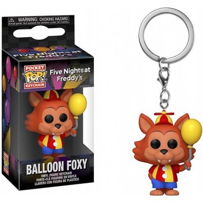 Přívěsek na klíče Funko Pop! Five nights at freddy's, pět nocí u freddieho, fnaf, pizzerie simulátor, security breach, boj postavy freddy ballon boy foxy ballora, mystery box