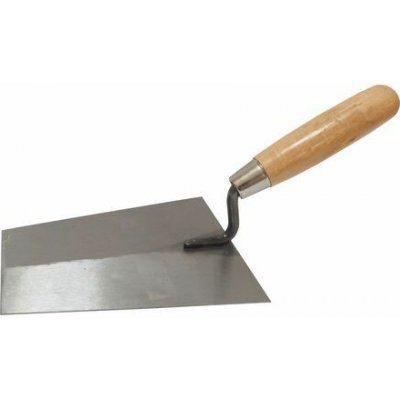 TOPTRADE lžíce zednická, černá, standard, 180 x 130 mm – Hledejceny.cz