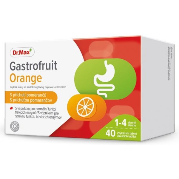 Doplněk stravy Dr. Max Gastrofruit 40 tablet