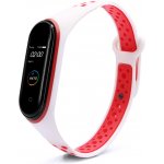 Xiaomi Mi Band 3/4 náhradní náramek Sportovní prodyšný Bílo červený MBSCZ-4SPPRBCR – Zbozi.Blesk.cz