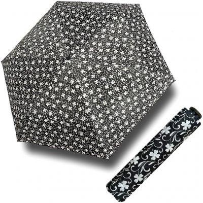 Doppler Zero 99 Shamrock skládací deštník černo bílý – Zboží Dáma