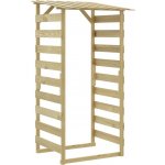 VidaXL Pergola se střechou 100 x 90 x 200 cm impregnované borové dřevo – Hledejceny.cz