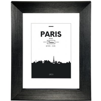 Hama rámeček plastový PARIS, černá, 10x15 cm – Zbozi.Blesk.cz