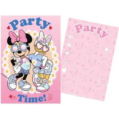 Pozvánky na párty Minnie Mouse a Daisy – Sleviste.cz