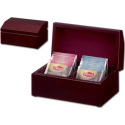 Lipton dárková sada čajů v dřevěné krabici 2 x 10 ks čaj - Nejlepší Ceny.cz