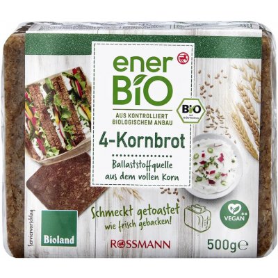 enerBiO Žitný chléb 500 g – Zboží Dáma