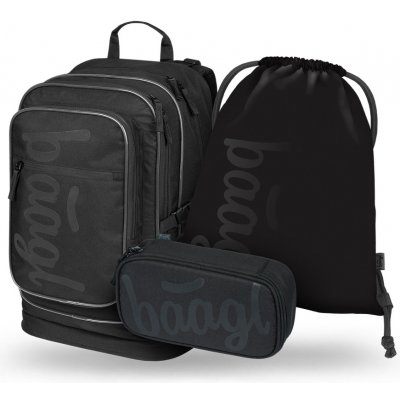 BAAGL SET 3 Cubic Uni černá – Hledejceny.cz