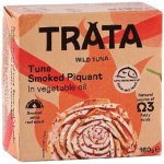 Trata Tuňák uzený v rostlinném oleji pikantní 160 g – Hledejceny.cz