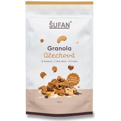 Šufan s.r.o. Granola ořechová 350 g – Sleviste.cz