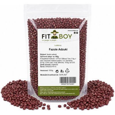 Fitboy Fazole Adzuki 1 kg – Hledejceny.cz