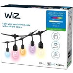 WiZ WiZ LED RGBW Stmívatelný venkovní řetěz 12xLED 14,4m IP65 Wi-Fi WI0079 – Hledejceny.cz