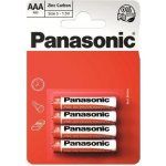 Panasonic Red Zinc AAA 4ks 00163624 – Zbozi.Blesk.cz