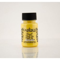 Cadence Metalická akrylová Dora Metalic 50 ml canary yellow kanárkově žlutá DM199