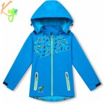 KUGO Chlapecká softshellová bunda HK3123 modrá – Zboží Dáma