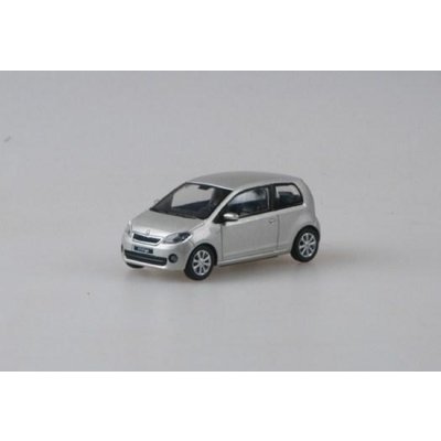 Abrex škoda Citigo 3dveřové 2011 Stříbrná Leaf Metalíza 1:43 – Zboží Mobilmania