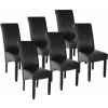 Zahradní židle a křeslo tectake 403495 6 židle ergonomické, koženka