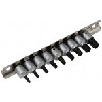 Triumf 100-00441 hlavice zástrčné 1/4", Torx Security TS10 - TS50, vrtané, sada 9 dílů – Hledejceny.cz