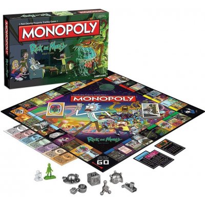 Hasbro Monopoly Rick and Morty EN – Zbozi.Blesk.cz