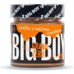BIG BOY Grand Zero mléčné Arašídový krém s mléčnou čokoládou bez cukru 250 g – Zboží Dáma