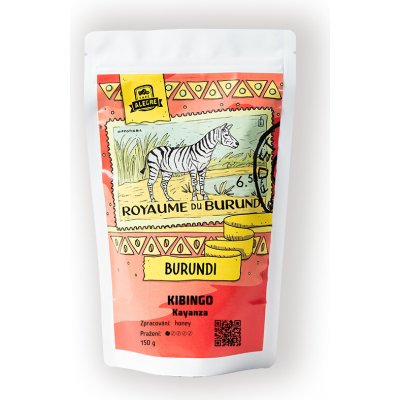 Alegre Café Roasters Kibingo honey zrnková 150 g – Hledejceny.cz