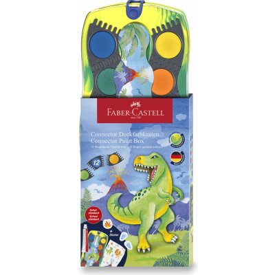 Faber-Castell Connector Dinosaurus vodové barvy 13 ks – Hledejceny.cz