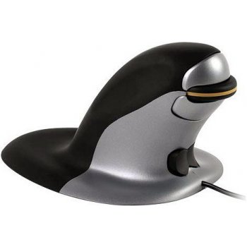 Fellowes Penguin Ambidextrous Vertical Mouse - Medium Wired