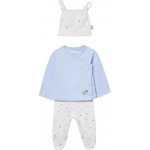 Mayoral dětský set tričko DR polodupačky čepička modrá béžová – Zboží Mobilmania