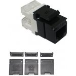 25286501 SXKJ-5E-UTP-BK Zařezávací keystone Solarix CAT5E UTP RJ45 černý – Zboží Mobilmania