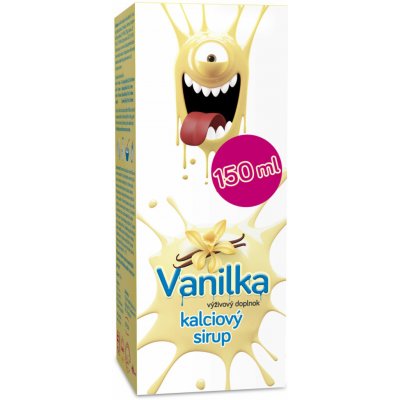 Vulm kalciové sirup Vanilka 150 ml – Hledejceny.cz
