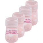 Ewers Ponožky pro prvňáčky 4 pack Little Wonder pink – Hledejceny.cz